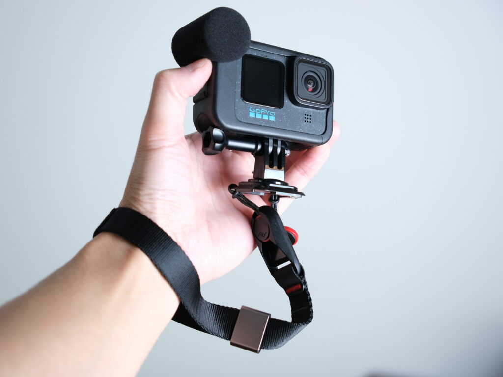 GoProにPeak DesignのCuffを装着