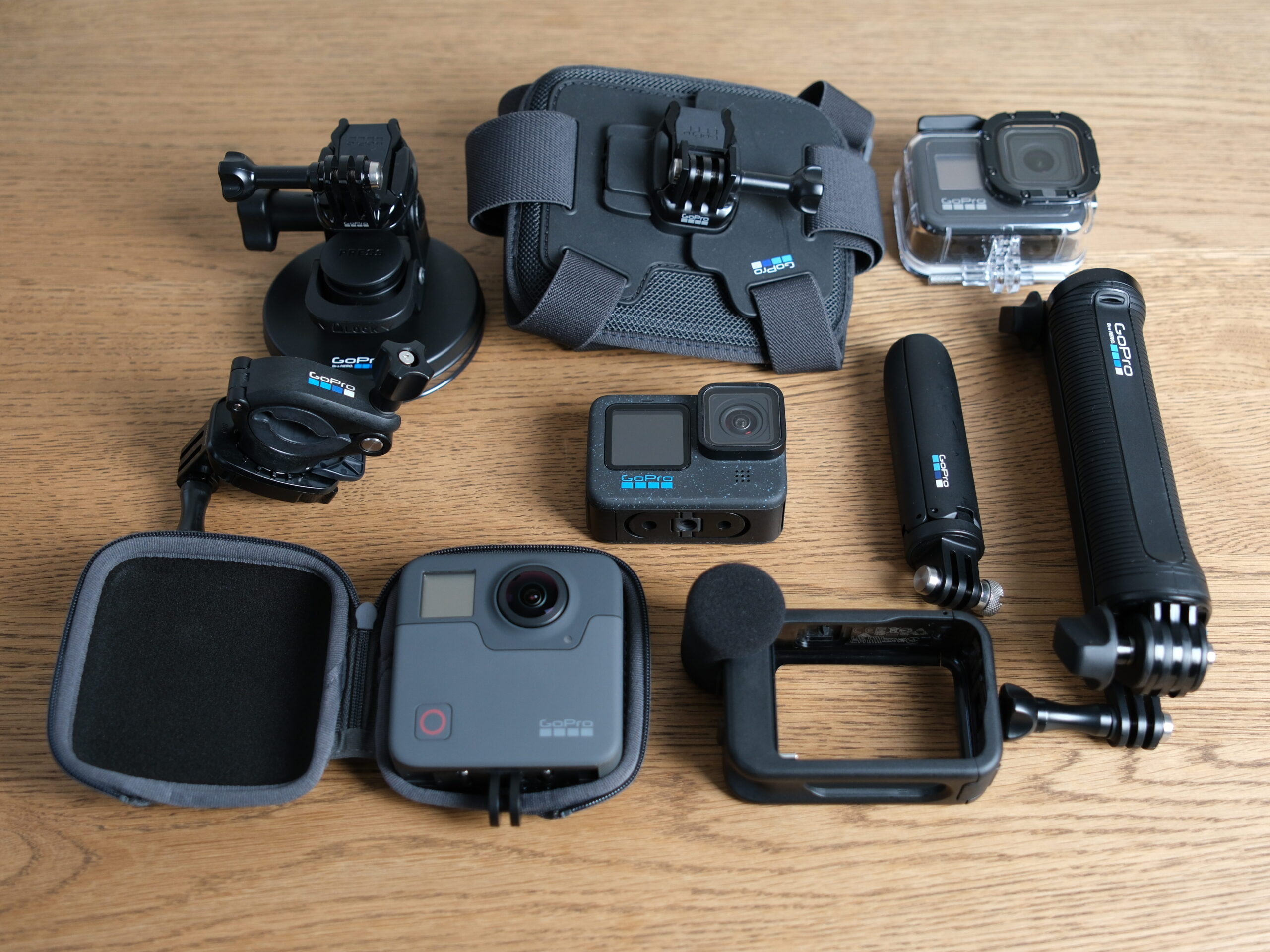 GoProのカメラやアクセサリー